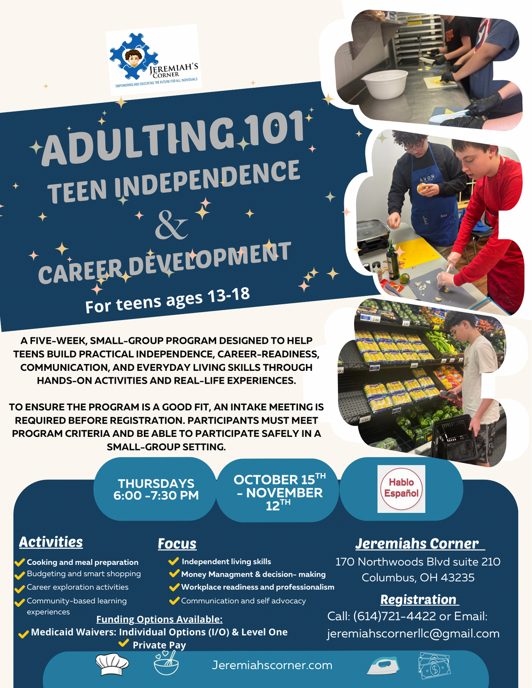 Adulting 101: Empowering Teens of All Abilities to Live Independently