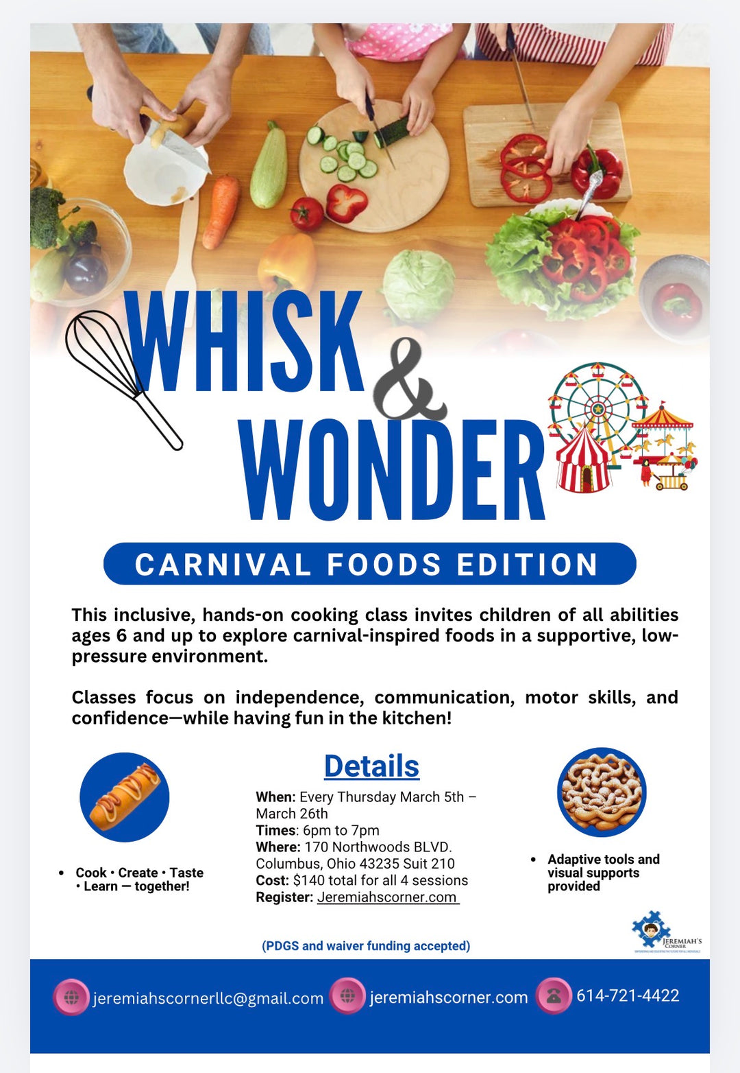Whisk & Wonder — Carnival Foods