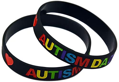 Autism Dad Bracelet Color-Black